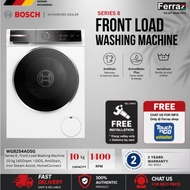 BOSCH WGB254A0SG Serie 8 Washer 10kg / BOSCH WGG25401SG Washer / BOSCH WGG234E1SG 8KG Washer /BOSCH 
