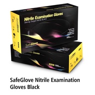 HITAM Nitrile Gloves Black Box Contents 10/20/30/50/ Black Nitrile Gloves JAMOSH