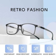 ENTITY Ultralight Fashion Flexible TR90 Simple Sqre Frame Optical Customizable Prescription Anti-Blu