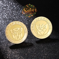 American Cartoon Chapter Commemorative Coin Transformers Autobot Hero Silver Coin Coin Commemorative