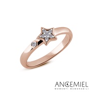 Angemiel Fortuna Real Diamond Ring/Tail Ring Stars