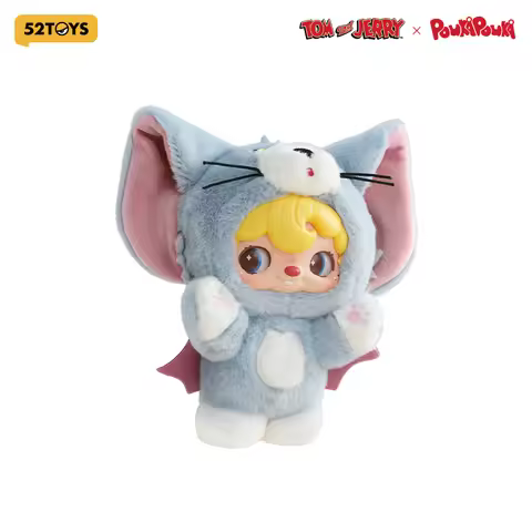 52TOYS POUKAPOUKA x Tom and Jerry True Friends Vinyl Plush Blind Box Mystery Box Collection Gift