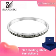 Swarovski necklace for women classic swan collarbone chain jewelry gift for girlfriend Connex Black 