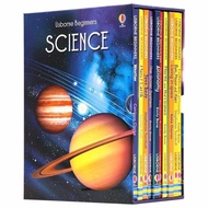 10 Books Gift Box Set English Usborne Beginners Science Primary Age 6-12 Years Early Education Picture Storybook Hardcover