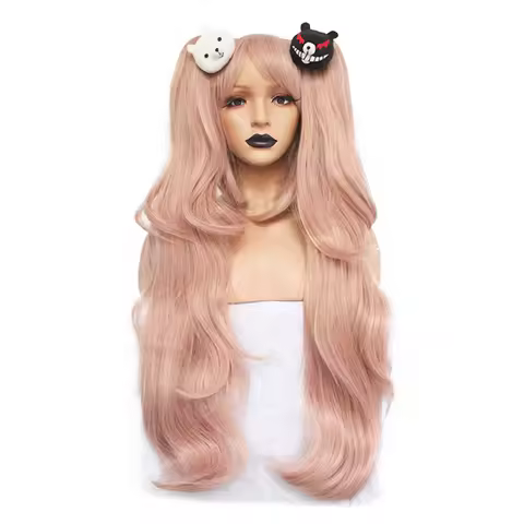 Danganronpa: Trigger Happy Havoc Women Enoshima Junko Cosplay Wig Enoshima Junko Role Play Ponytails