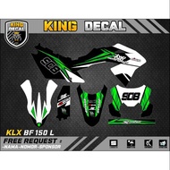 Decal KLX BF KLX OLD KLX S DECAL KX CUSTOME DECAL KLX BF 150L 31