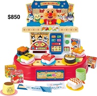 【需預訂，日本直送】🍣👨‍🍳 麵包超人 DX 豪華迴轉壽司店玩具｜JoyPalette Anpanman Sushi Toy 🎵 互動音效