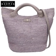 Helen Kaminski [成色極佳] Cassia S 拉菲草/皮革兩用籃