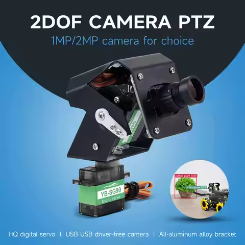 Electric Camera Platform USB Driver-free for Jetson Nano Raspberry Pi Board Smart Car ROS Robot Visi