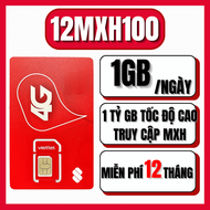 ( SALE CHÍNH HÃNG ) SIM 5G VIETTEL TRỌN GÓI 1 NĂM 5G KHÔNG PHẢI NẠP TIỀN HÀNG THÁNG 12V90B 12MXH100