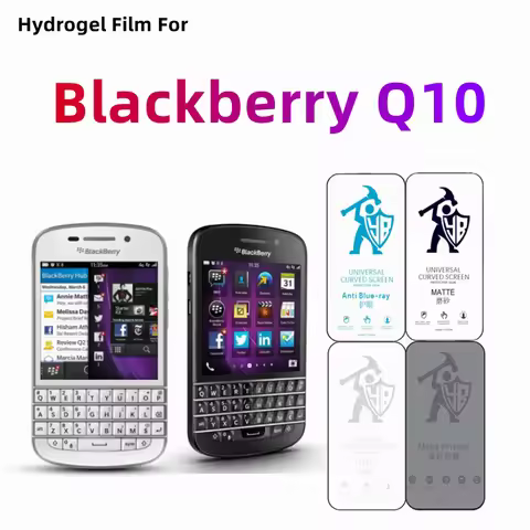 2pcs Matte Hydrogel Film For Blackberry Q10 HD Screen Protector For Blackberry Q10 Eye Care Privacy 
