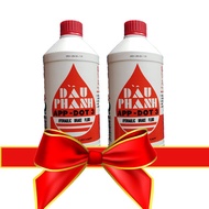 Set of 2 bottles of 1L brake fluid, premium car brake fluid APP DOT3