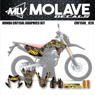 Honda CRF150L Decals Set | CRF 150L | CRF150L_026