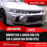 BODYKIT EVO 4 LANCER GSR LIPS EVO 4 LANCER CK4 FRONT STYLE