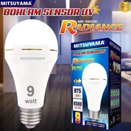 CAHAYA Mitsuyama MS-9809R 9W UV Light Sensor Bulb Radiance Automatic Light Bulb On