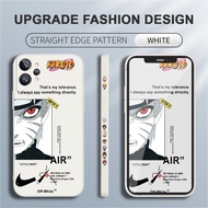For Realme GT 2 Pro 5G Master Neo2 Neo 3T Cartoon Naruto Side Design Phone Case Soft Square Edge Pattern Liquid Silicone Casing Full Cover