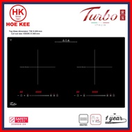 Turbo Incanto TIA800B-BK 75cm 2 zones induction hob with touch control