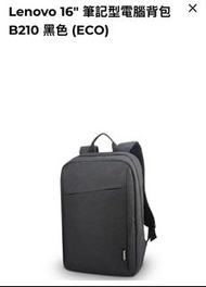Lenovo 16吋 B210 黑色 電腦背包