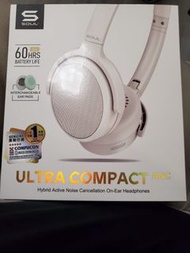 SOUL Ultra Compact ANC-Hybrid ANC On-ear Headphone