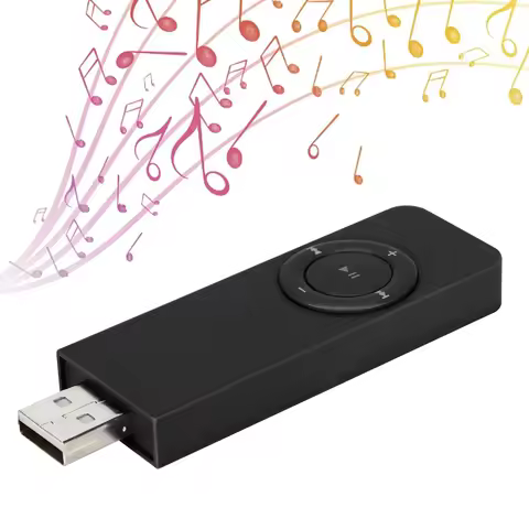 MP3 Music Player Portable Music Media MP3 Player with Lanyard for Listening to Music Music Player Po
