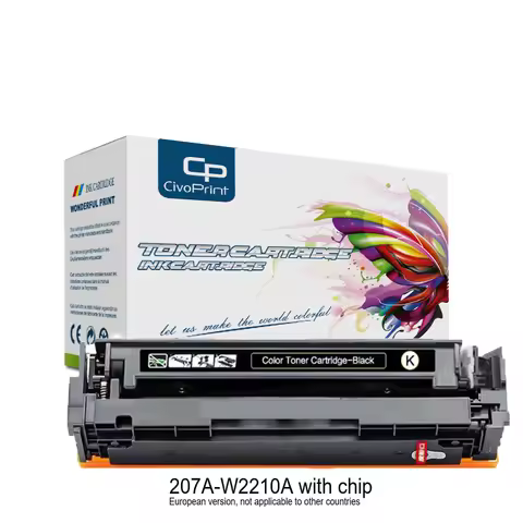 New 206A 207A 2210A White Toner Cartridge Compatible for HP Laserjet Pro M255 M255dw M255nw MFP M282