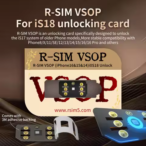 1 PCS R-SIM VSOP v3 Flexible cable for ios18.X IPhone16 12 13 14 All Carriers