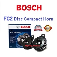 Bosch FC2 Disc Compact Horn 12V, Strong Sound Dual-Tone 350Hz/420Hz