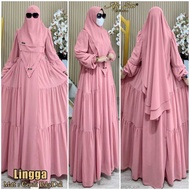 AJE ZAS - Plain Syar'i Daily Dress Code-LINGGA Matt Ceruti BabyDoll