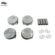 4pcs G4FJ Engine Pistons and Rings Set 234102BCA0 for 2011-2019 Hyundai Elantra Sonata Tucson Kia Op