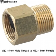 Adapter To M22 14mm Female Metric M22-15mm Male Thread Pressure Washer-Coupler