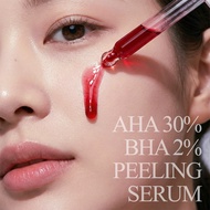 CARENEL AHA BHA Peeling Serum 10Min Miracle Red Peel Acne Scars Blackheads Pore Minimizing Exfoliant