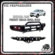 HEAVY DUTY 4x4 NAVARA D40 FRONT BULL BAR REAR BULL BAR DEPAN BUMPER BESI BELAKANG BUMPER BESI