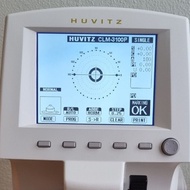 Huvitz 3100P lens meter screen