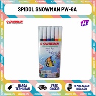 [H2O] Snowman 6 Color Marker PW-6A
