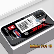 Softcase Glass for Infinix Hot 10 | GK50 | Case Hp Infinix Hot 10 | Case Infinix Hot 10 | Kesing hp