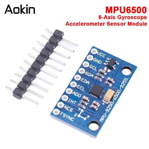 1/5/10pc IIC I2C SPI MPU6500 MPU-6500 6-Axis Gyroscope Accelerometer Sensor Module Replace MPU6050 F