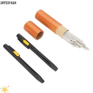 IRTJIFSSX 2pcs Sewing Chalk, Erasable Natural Fading Tailor Fabric Marker, Pen Refill Multifunctiona