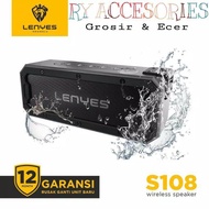 RY - SPEAKER BLUETOOTH LENYES S108 40w waterproof ipx7 outdoor hifi stereo portable speaker lenyes s
