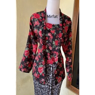 Adult floral kebaya moden top Indonesia