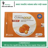 [HCM]Viên uống CUMARGOLD Mẫu Mới - Hỗ trợ bảo vệ niêm mạc dạ dày trào ngược dạ dày – Hộp 30 viên – T
