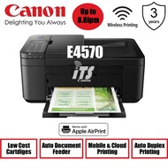 Canon PIXMA E4570 AIO Printer with Auto Duplex & Fax - WiFi Ready