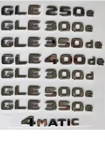 Chrome for Mercedes Benz GLE Coupe C292 W166 W167 GLE250d GLE350de GLE300d GLE350e GLE350d GLE400d G