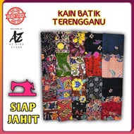 Kain Batik Terengganu Siap Jahit Cotton Corak dan Warna Random Harga Murah dan Borong