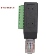 RJ45  Terminal Connector RJ45 Solderless 8-Pin Terminal Block Adapter
