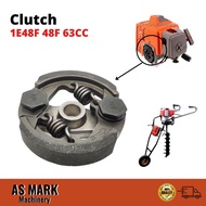 Clutch Shoe for 1E48F 48F 63CC 2 Stroke Engine Motor Earth Auger Power Drills Parts