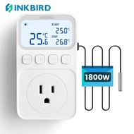 INKBIRD C226T เครื่องควบคุมอุณหภูมิแบบปลั๊กอินตั้งเวลา แรงดันไฟสูงสุด 16A 3680w เครื่องควบคุมอุณหภูม