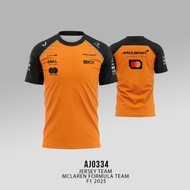 TEXAS MCLAREN F1 2025 Premium Jersey Short Sleeve Jersey AJ0334