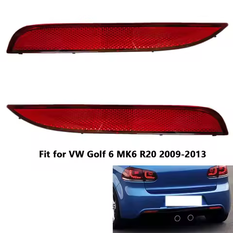For VW Golf 6 MK6 R20 2009 2010 2011 2012 2013 Rear Bumper Reflector 5K0945105C 5K0945106C 5K0 945 1
