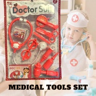 Medical Tools Set Doctor Costume Dentist Toy Set Simulated Doctor For Kids Pretend Play