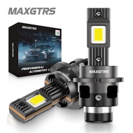 Maxgtrs D1S D3S LED CANBUS D2S D4S D1R D2R D3R Đèn pha 90W 6000K 28000LM tự động Bóng đèn Xenon thay